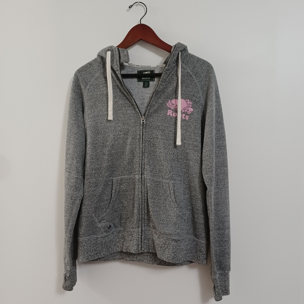 Roots Zip Up Sweater